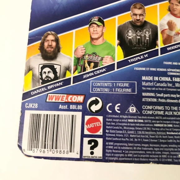 2014 WWE Roddy Piper Superstar  Entrances Entrants Mattel Figure Damaged Box - Picture 10 of 16